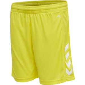 Hummel Core Xk Poly Korte Broek Kinderen Geel | 197781-652