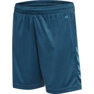 Hummel Core Xk Poly Korte Broek Kinderen Blauw | 693618-838
