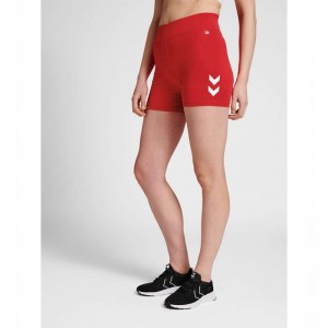 Hummel Core Xks Korte Broek Dames Rood | 977048-069
