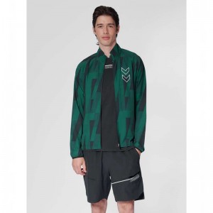 Hummel Court Aop Korte Broek Heren Groen | 940931-875