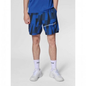 Hummel Court Aop Pocket Korte Broek Heren Blauw | 383310-490