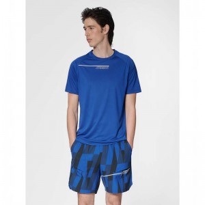 Hummel Court Light Weight T-shirts Heren Blauw | 592147-450