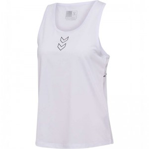 Hummel Court Light Weight W Tanktop Dames Wit | 499386-695