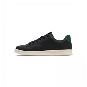 Hummel Court Line Lz Sneakers Heren Zwart | 496400-446