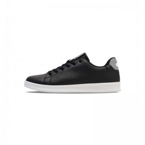 Hummel Court Line Sneakers Heren Zwart | 421993-321
