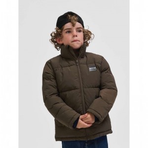Hummel Crisp Tex Jassen Kinderen Bruin | 066732-754