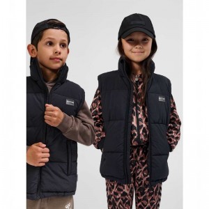 Hummel Crisp Tex Vest Kinderen Zwart | 979237-941