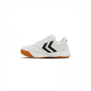 Hummel Dagaz Iii Jr Handbalschoenen Kinderen Wit | 211931-620