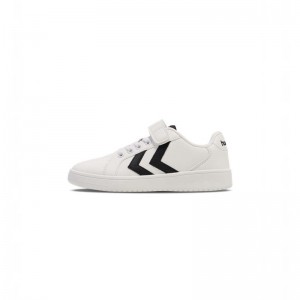 Hummel Derby Court Jr Sneakers Kinderen Zwart | 367871-701