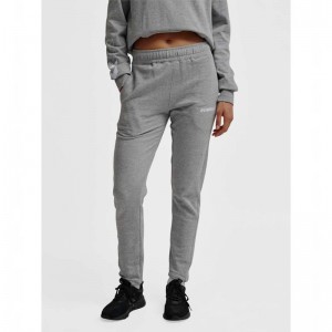 Hummel Elemental Tapered Broek Dames Grijs | 583447-579
