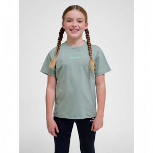 Hummel Ella S/S Handbalschoenen Kinderen Groen | 730381-582