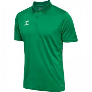 Hummel Essential Poloshirt Heren Groen | 137604-851