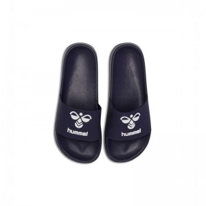 Hummel Essential Pool Badslippers Heren Donkerblauw | 026980-305