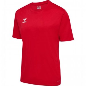Hummel Essential S/S Jersey Heren Rood | 947495-363