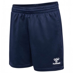 Hummel Essential Training Korte Broek Kinderen Donkerblauw | 192286-249