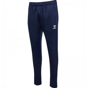 Hummel Essential Training T-shirts Heren Donkerblauw | 965218-784