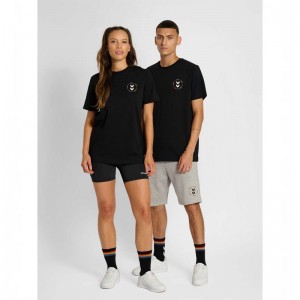 Hummel Everything Nothing T-shirts Dames Zwart | 344229-227