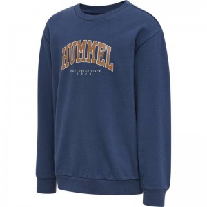 Hummel Fast Sweatshirts Kinderen Donkerblauw | 428449-291