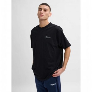 Hummel Felix Loose T-shirts Heren Zwart | 505149-162
