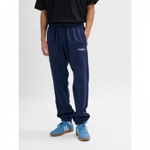 Hummel Felix Regular Broek Heren Donkerblauw | 477059-400