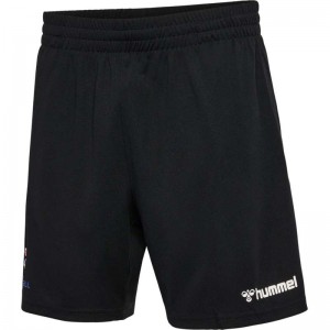 Hummel Ffhb Referee Poly Korte Broek Heren Zwart | 677697-578