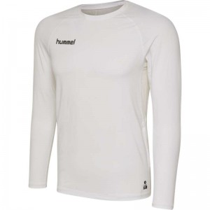 Hummel First Performance Jersey L/S Basislaag Heren Wit | 855082-031