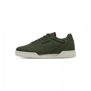 Hummel Forli Synth. Suede Sneakers Heren Groen | 730722-762