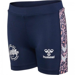 Hummel Fsk Joy Tight Korte Broek Kinderen Zwart | 400516-472