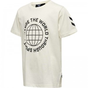 Hummel Global S/S Sets Kinderen Wit | 575223-621