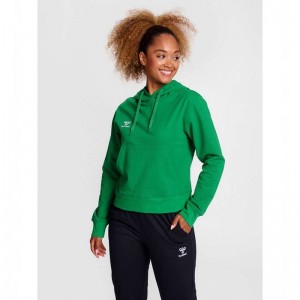 Hummel Go 2.0 Hoodie Dames Groen | 852389-711