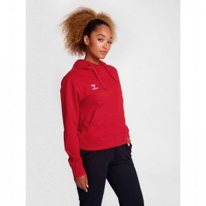 Hummel Go 2.0 Hoodie Dames Rood | 665878-435