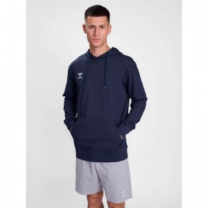 Hummel Go 2.0 Hoodie Heren Donkerblauw | 722899-163