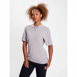 Hummel Go 2.0 Polo Sokken Dames Grijs | 651912-741