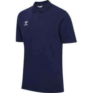Hummel Go 2.0 Poloshirt Heren Donkerblauw | 756139-345