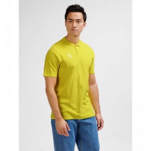 Hummel Go 2.0 Poloshirt Heren Geel | 273915-850