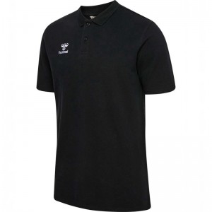 Hummel Go 2.0 Poloshirt Heren Zwart | 622121-881