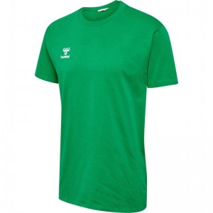 Hummel Go 2.0 S/S T-shirts Heren Groen | 659500-095