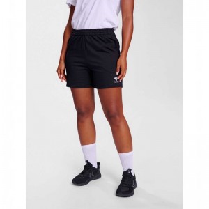 Hummel Go 2.0 Sweat Korte Broek Dames Zwart | 485867-842
