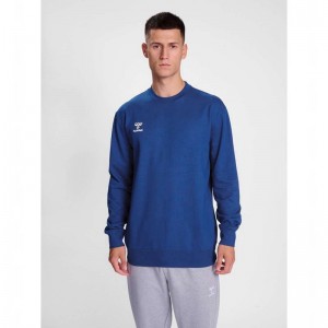 Hummel Go 2.0 Sweatshirts Heren Blauw | 735005-409
