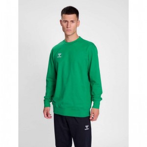 Hummel Go 2.0 Sweatshirts Heren Groen | 765476-781