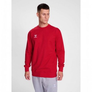 Hummel Go 2.0 Sweatshirts Heren Rood | 345890-276