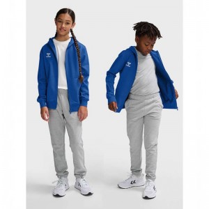 Hummel Go 2.0 Zip Hoodie Kinderen Blauw | 733328-152