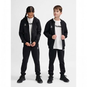 Hummel Go 2.0 Zip Hoodie Kinderen Zwart | 793624-285