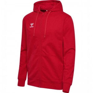 Hummel Go 2.0 Zip Jersey Heren Rood | 622910-949