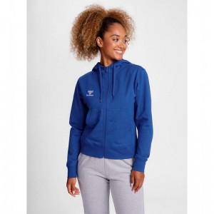 Hummel Go 2.0 Zip Sneakers Dames Blauw | 828655-556
