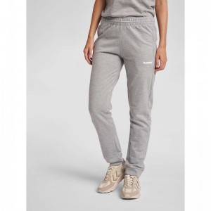 Hummel Go Cotton Broek Dames Grijs | 521224-990