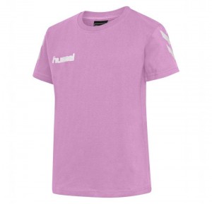Hummel Go Cotton S/S T-shirts Kinderen Lavendel | 439121-736