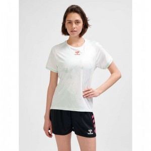 Hummel Graphic Universe Ss Jersey Dames Wit | 476899-212
