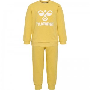Hummel Happy Arine Crew Sets Kinderen Geel | 408956-337