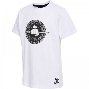 Hummel Harry Potter T-shirts Kinderen Wit | 006194-978